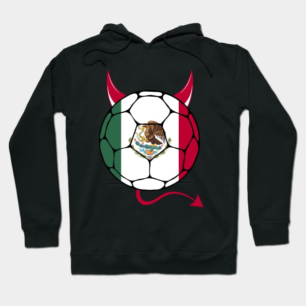 Mexico Halloween Hoodie by footballomatic